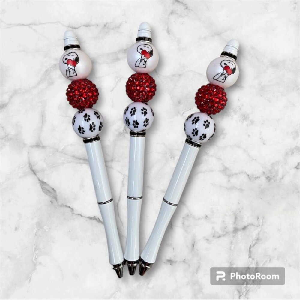 Snoopy beaded pen